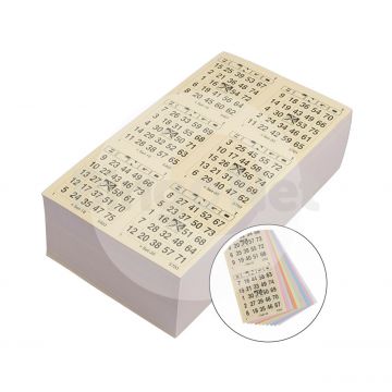 1/75 bingo, Bigtickets, Boek - 10 ronden, Combidoos, 2x Dubbel + 2x Triple